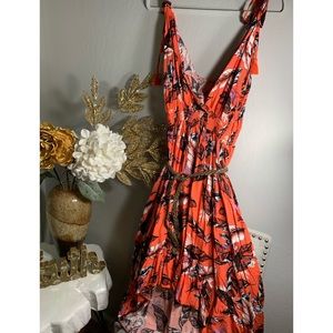 🌺flowery dress fall colors  🍁